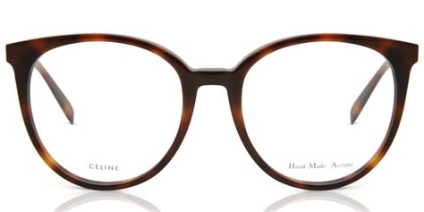 Celine CL41348 Thin Mary PHW Eyeglasses in Green Havana 